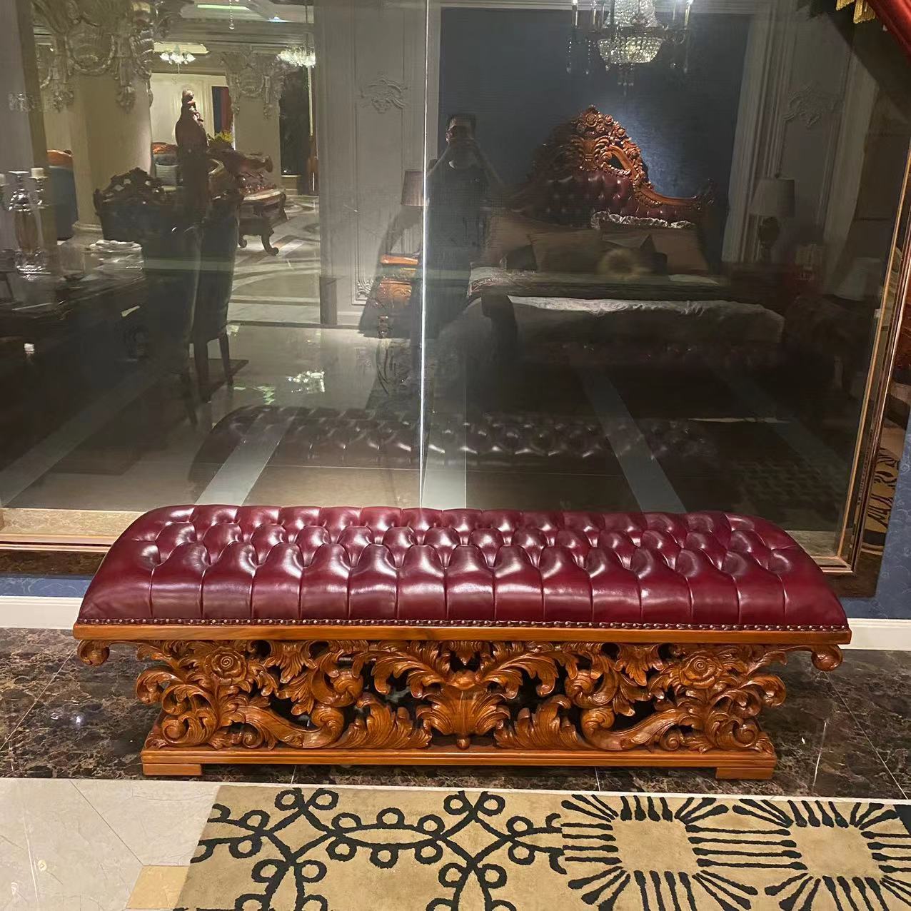 KL-30床尾椅/床尾凳1920*580*550