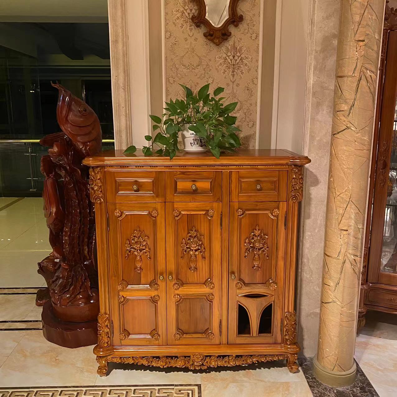 KL-81三门鞋柜 边柜1200*450*1280