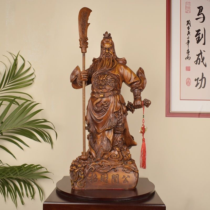 关公关羽武财神关帝圣君神像摆件关二爷