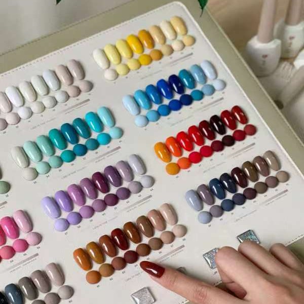 涂好色板+3瓶基础胶