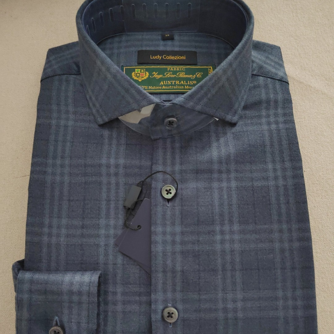 LudyCollezioni鲁迪卡佐尼男女长袖衬衫   诺悠翩雅面料预售款3