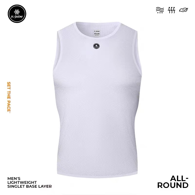 夏季骑行运动排汗衫透气速干网眼户外运动轻薄