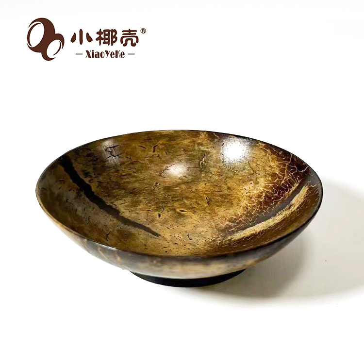 海南天然椰子壳碟子调料蘸料蝶酱油醋碟小菜碟餐具家用纯手工复古