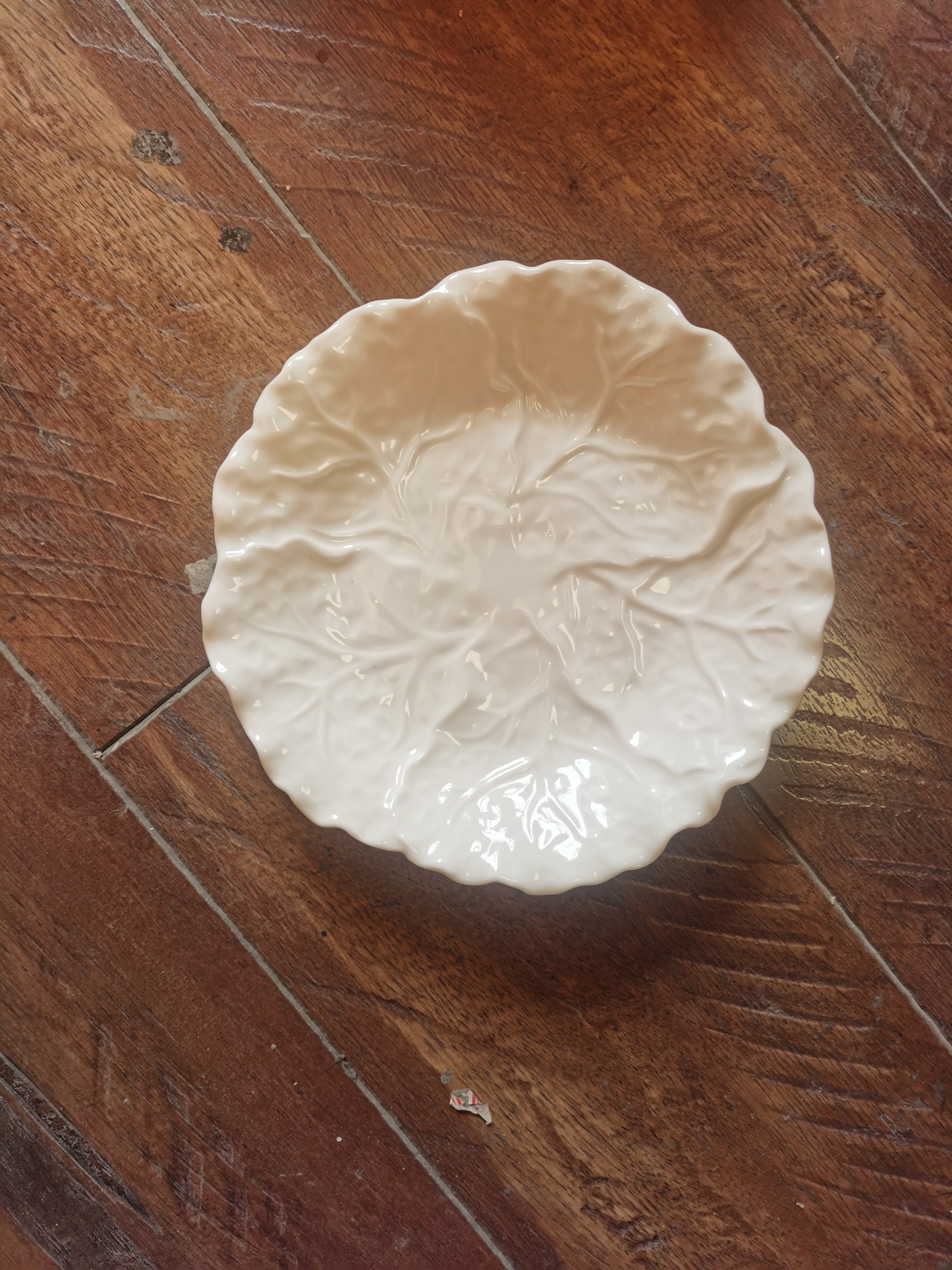 白菜浮雕盘子22厘米拍一发二