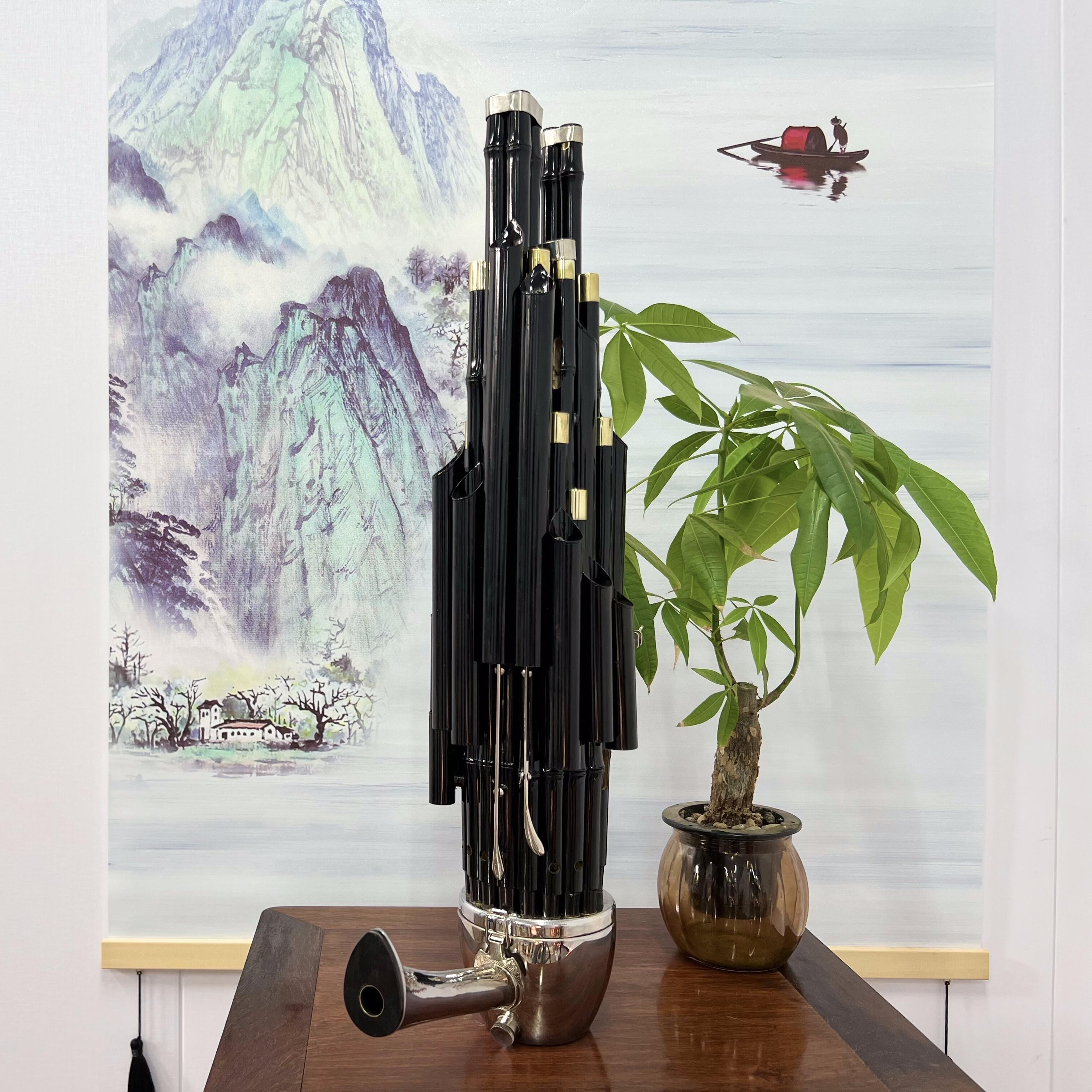 新艺21簧加键扩音簧笙乐器 各种音调可以定制 厂家直销