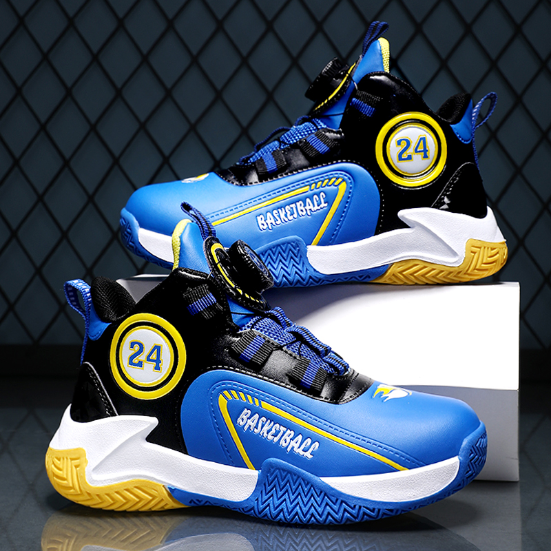 乔丹鞋儿童篮球鞋男童鞋冬皮面防水运动鞋中大童加绒保暖棉