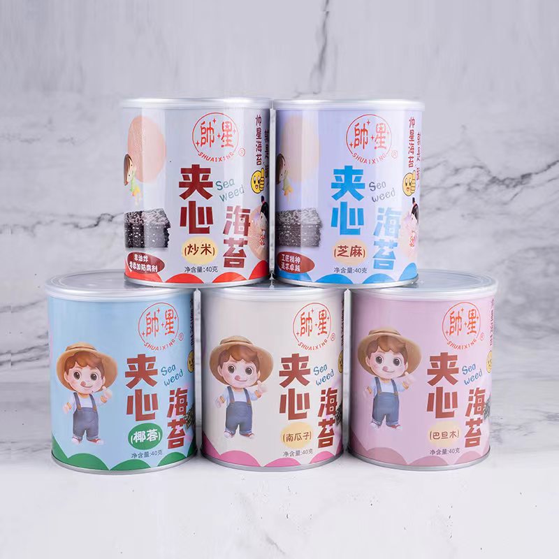 【亚一甄选】夹心海苔40g装（5罐）