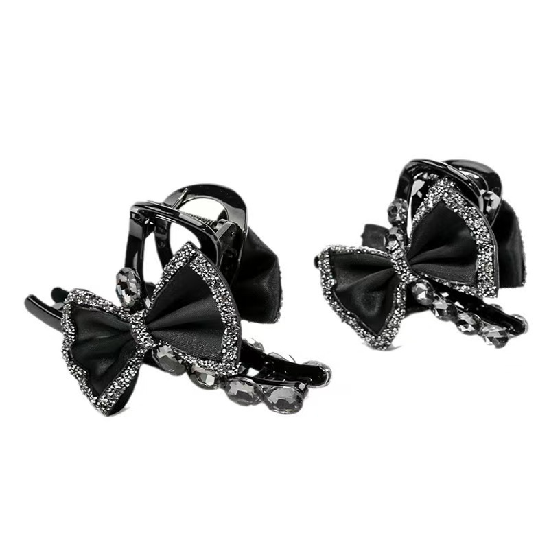 夹子头发盘发夹高级感2024新款赫本抓夹发夹成人鲨鱼夹大号发量多