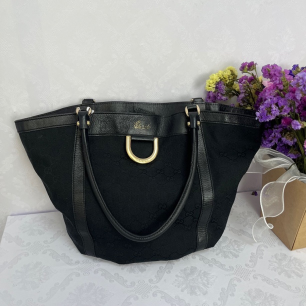 95新 GUCCI/古驰 尔忧中古/古驰GUCCI/单肩包/托特包经典00131