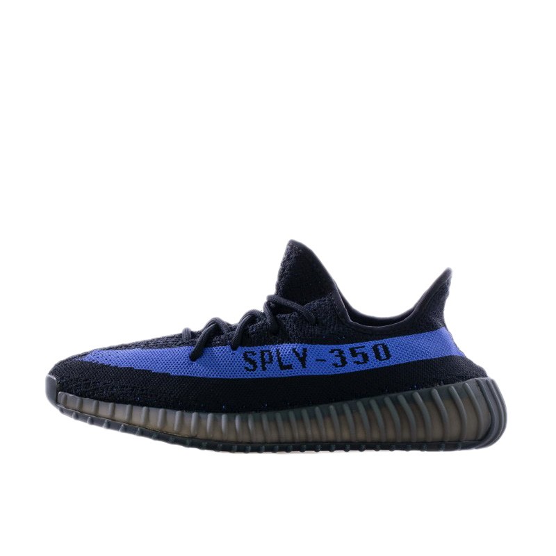 清货 Adidas Yeezy Boost 350 V2 黑蓝 椰子侃爷跑步鞋 GY7164