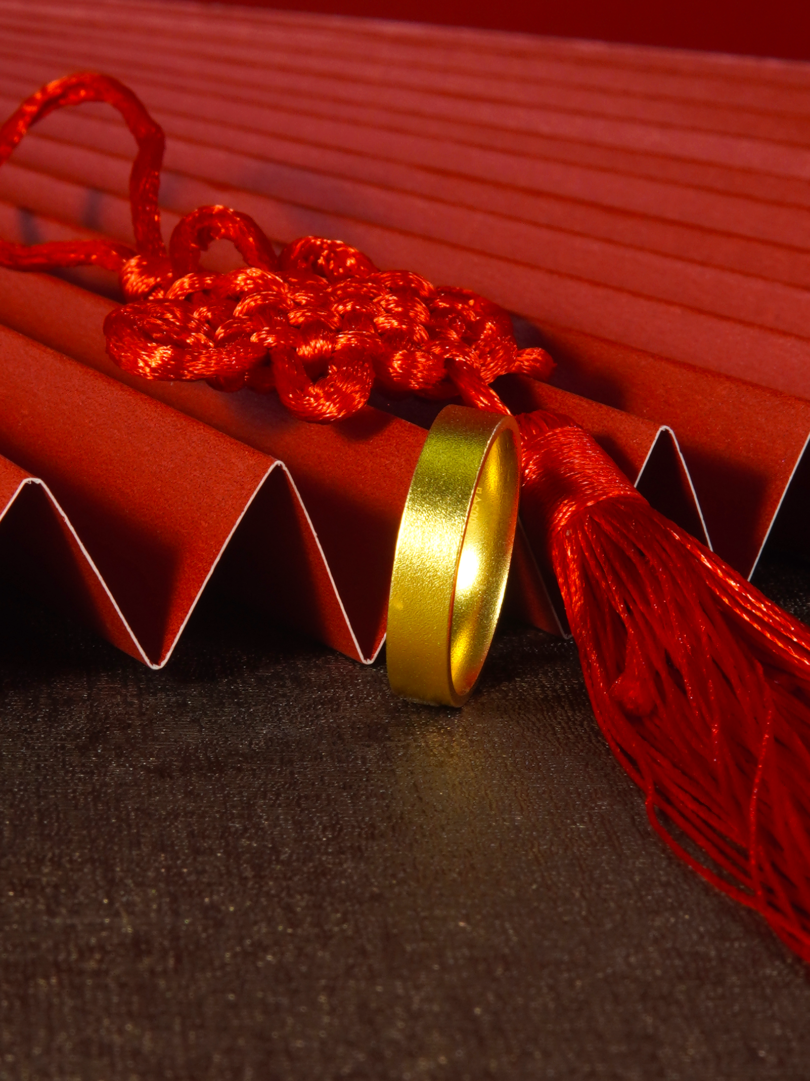 足银戒指 经典古法素圈男女通用情侣传承戒指结婚礼物【包金工艺】