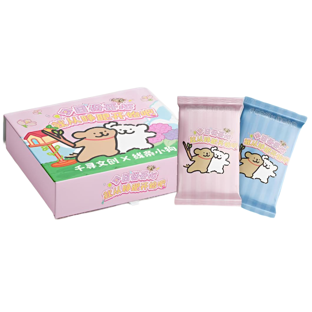 【福袋】《千寻文创线条小狗》平拆2包 卡牌盲盒 国产二创 默认代拆 x