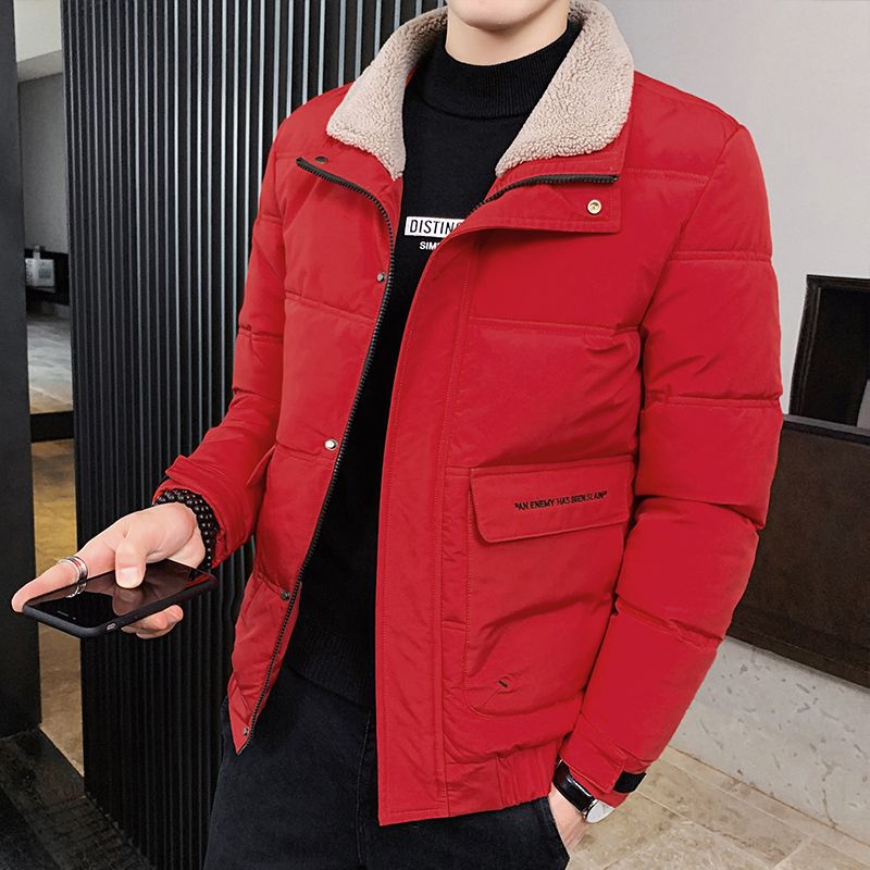 波司登棉衣男士冬季新款外套加厚短款韩版潮流羽绒棉服学生冬装棉