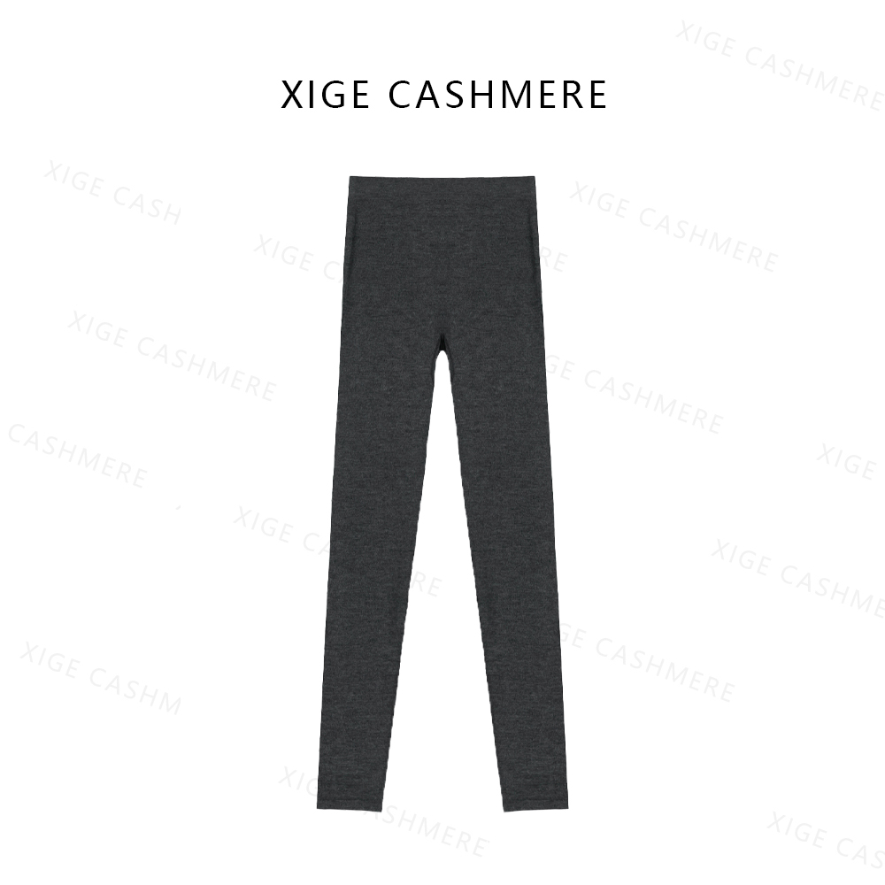 原生【80支加密造型】喜歌羊绒 100山羊绒80支加厚无缝打底裤 7702