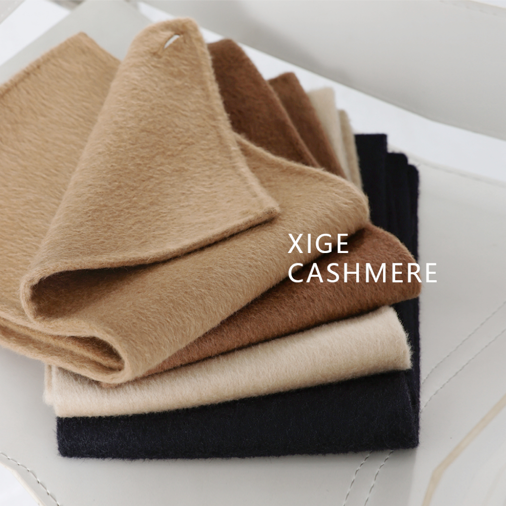 大师   100骆驼绒围巾 秋冬保暖纯色百搭 7525