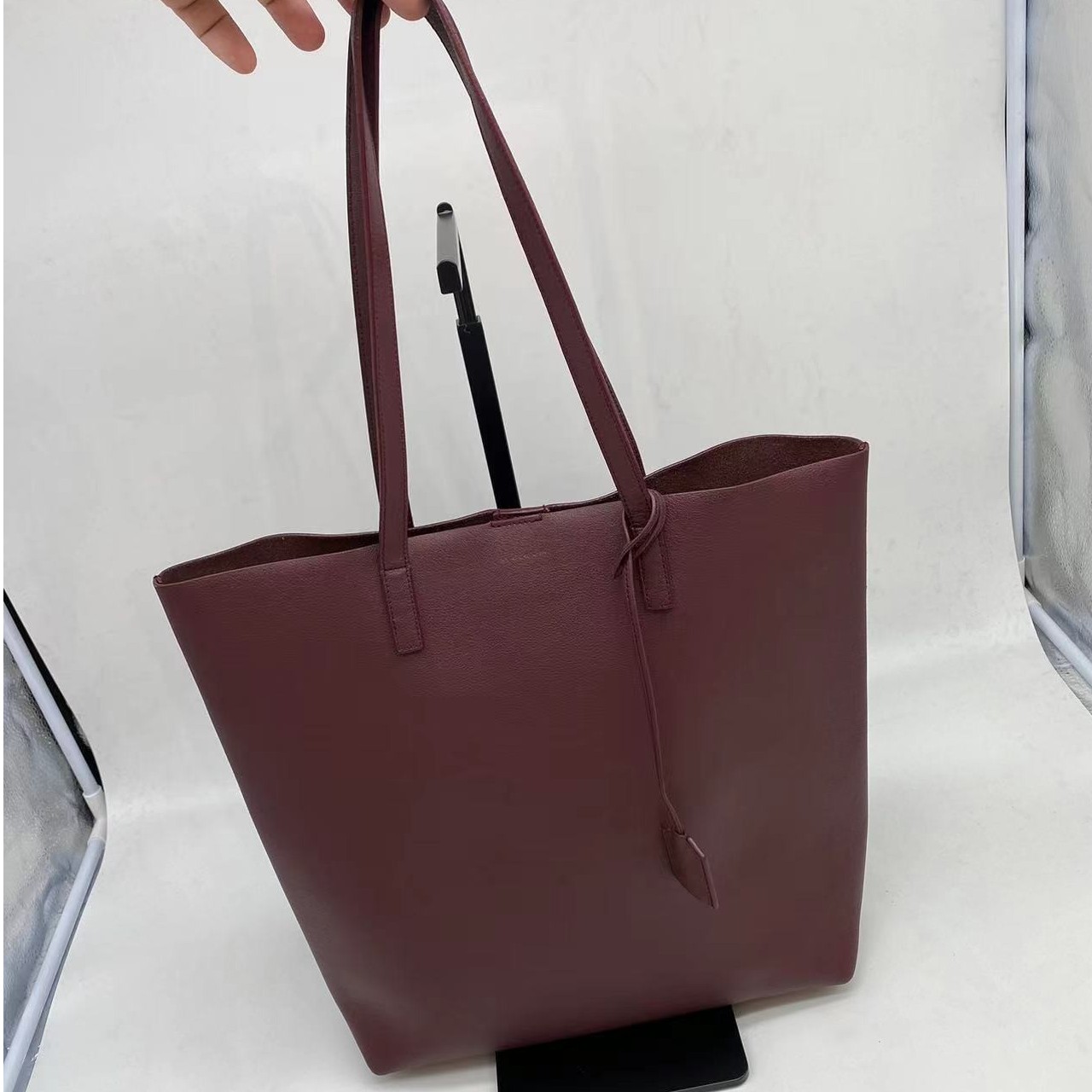 95新 YSL/圣罗兰 紫色手提包