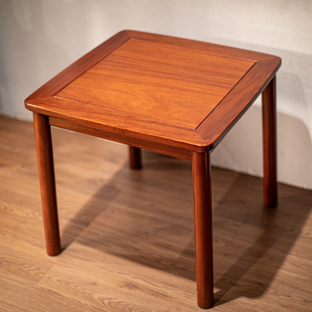 【老班长推荐】60方小方桌原木全榫卯整装发免安装原木实木