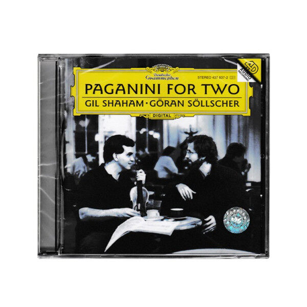 【原装进口】吉尔·沙汉姆 帕格尼尼小提琴和吉他二重奏曲 德版CD