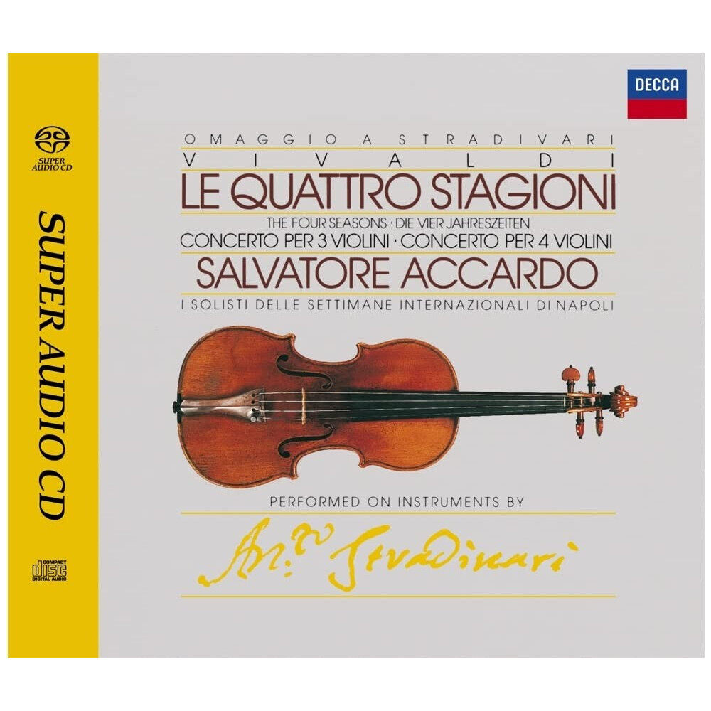 【维瓦尔第四季CD合集 原装进口唱片专辑】阿卡多/小泽征尔/吕思清