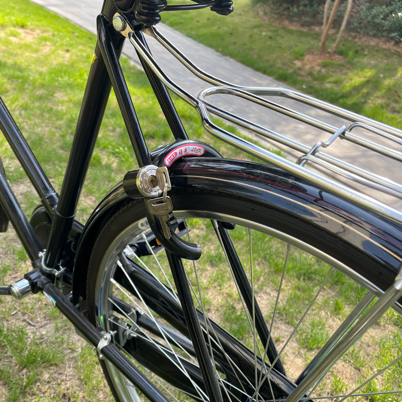 马蹄锁老式自行车圈锁老式自行车专用