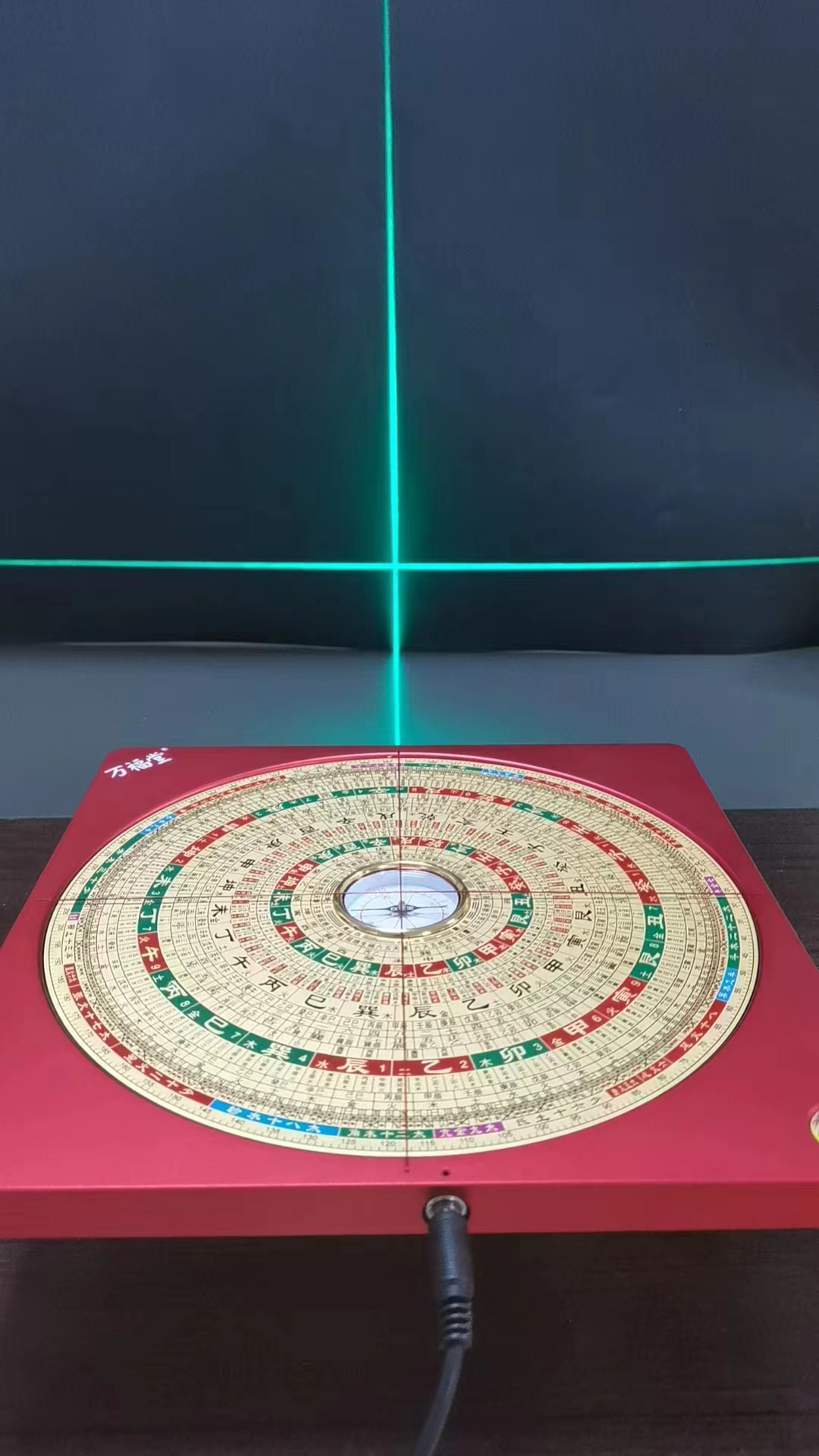 万福堂8寸激光盘三合综合盘十字光绿光