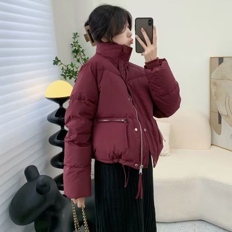 特价波司澄羽绒服大促反季清仓韩版宽松显瘦羽绒衣女大码纯色立领