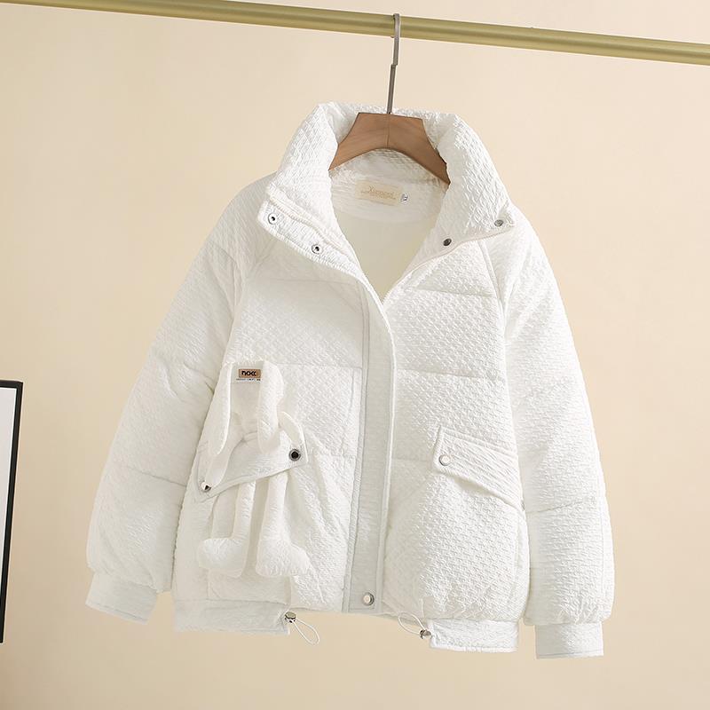 特价波司澄羽绒服大促羽绒服服女小兔子玩偶年秋冬新款韩版短款立