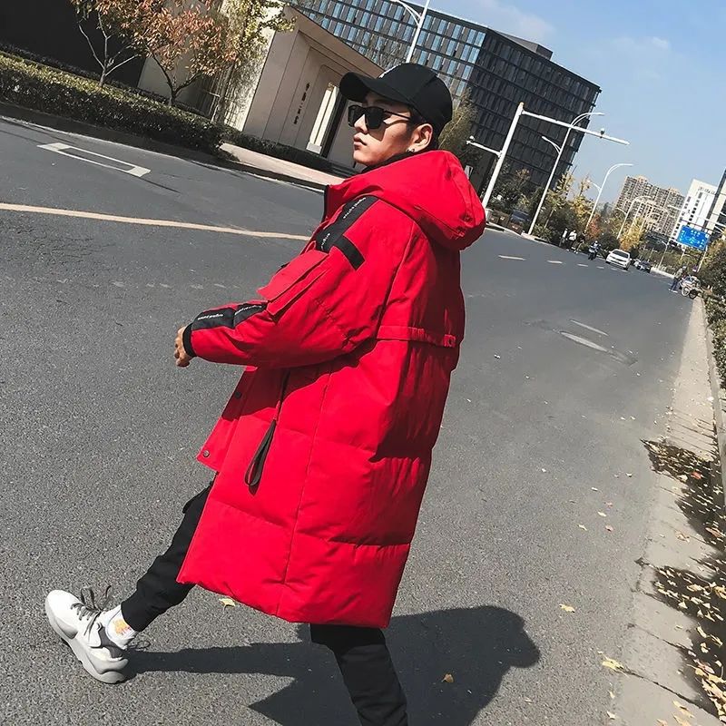 特价波司澄羽绒服大促反季新款过膝派克服加厚中长款男士羽绒服冬