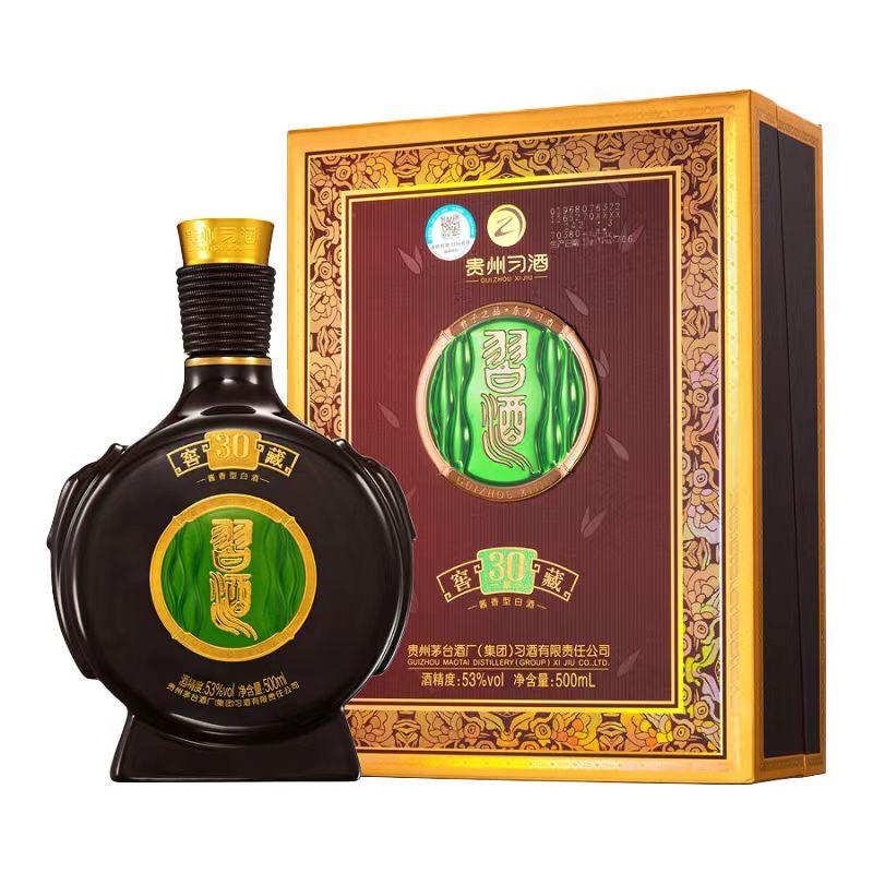 习酒【酒水节】习酒（窖藏30）酱香型白酒单瓶装53度500ml