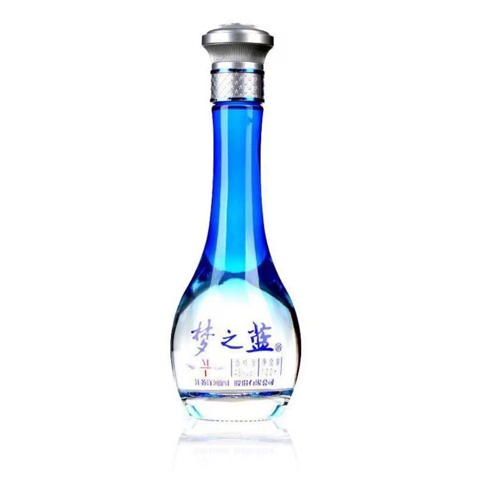 洋河【酒水节】梦之蓝M1小酒版 绵柔香型45度100ml
