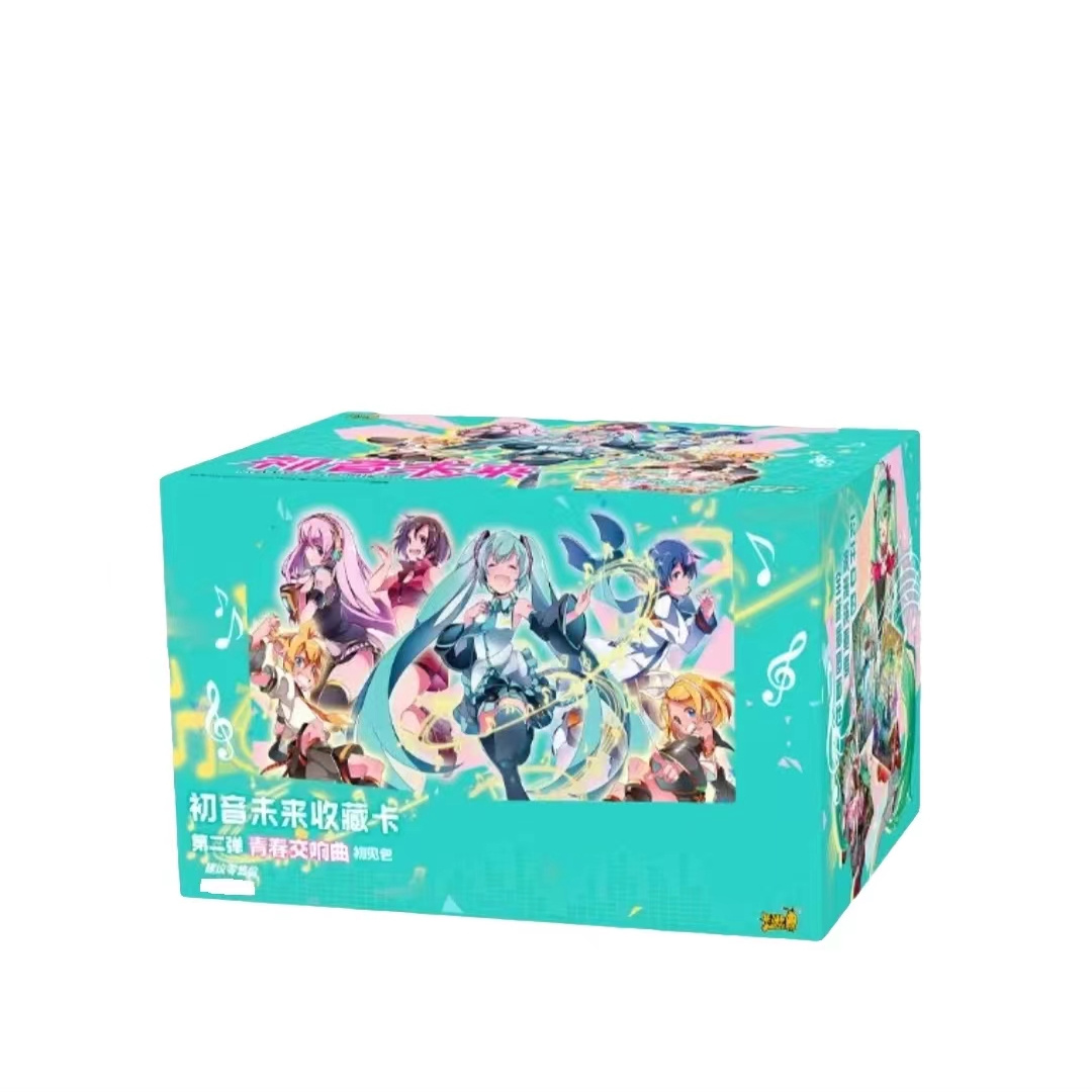 划算整盒卡游 初音未来第二弹 收藏卡片初见包青春交响曲 