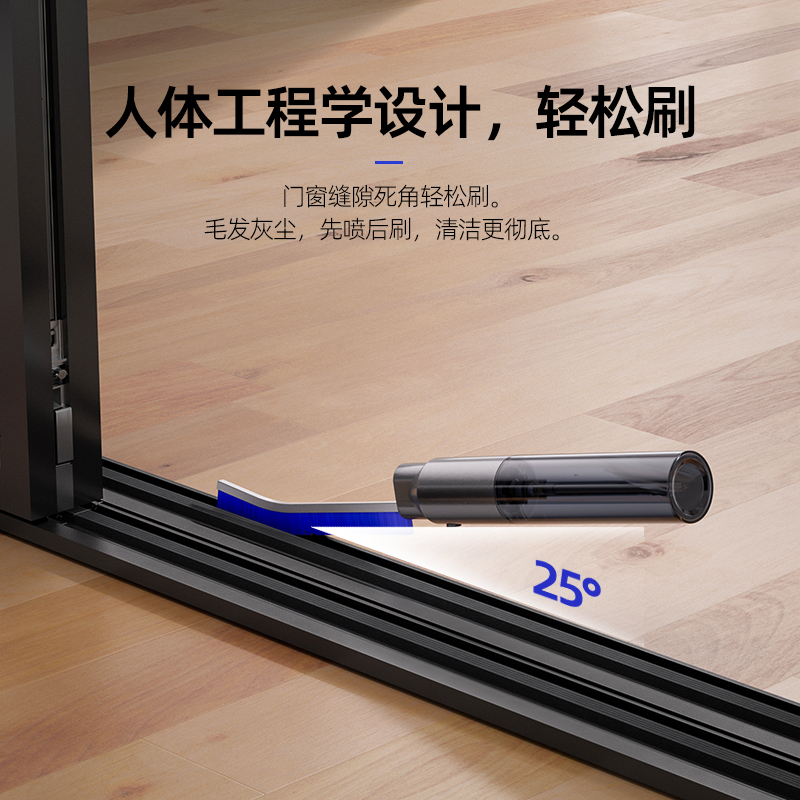 多功能喷壶浴室缝隙刷卫生间厨房刷地刷子瓷砖窗缝凹槽硬毛清洁刷