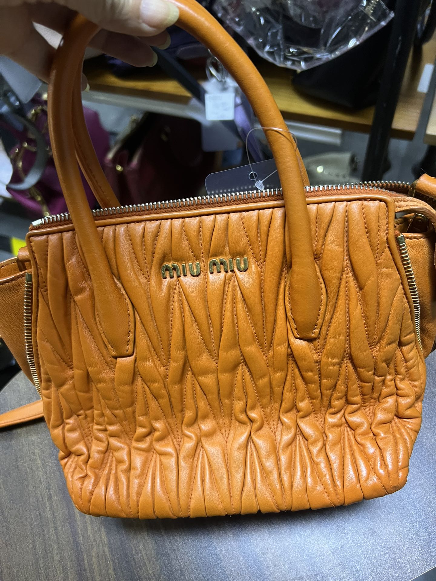 95新 MIU MIU/缪缪 缪缪手提包/15372