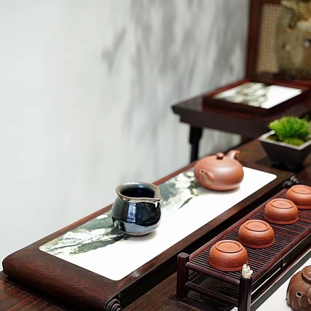 奢侈品老挝大红酸枝云南老矿大理石百搭干泡云石交趾黄檀