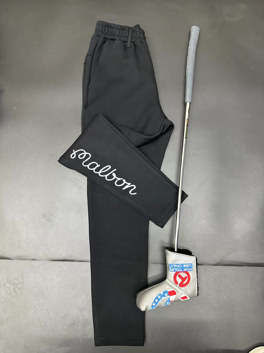 一件过冬加绒高尔夫裤