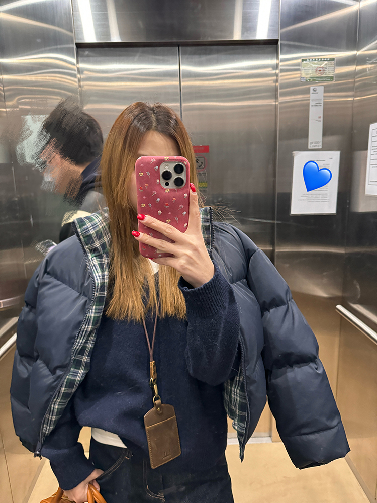 【miu系】双面穿外套面包棉服 G295