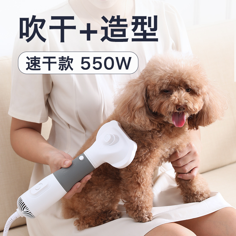 宠佰嘉宠物吹风机狗狗吹风拉毛一体机大功率速干猫咪洗澡梳毛神器