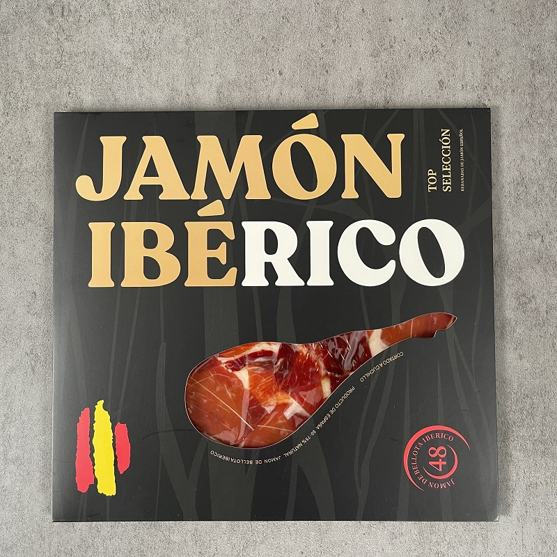 红标切片 西班牙伊比利亚火腿JAMON橡果喂养风干火腿即食生吃50g