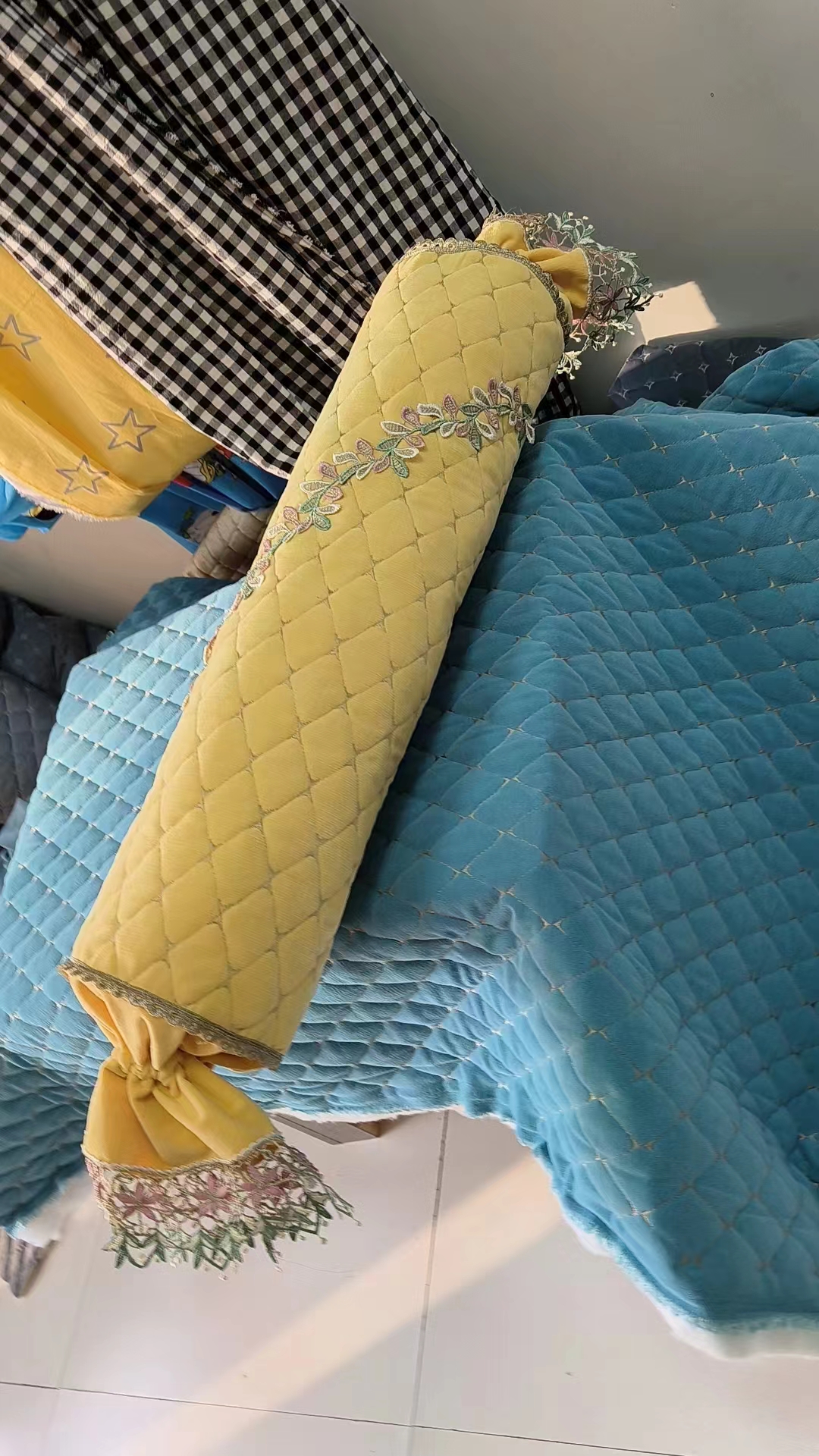 汤塘枕／中式抱枕／小方枕