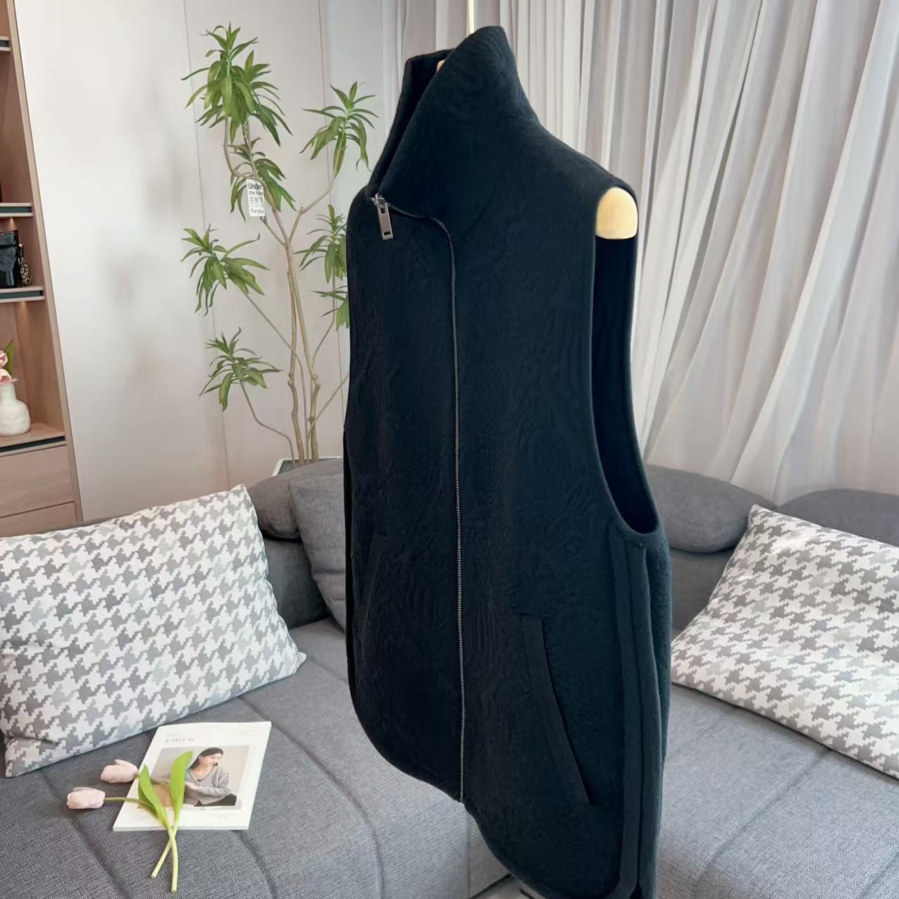 【美姐说】女羊毛马甲914001