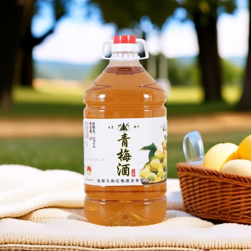 西岭雪山原果发酵青梅酒 10°立夏 