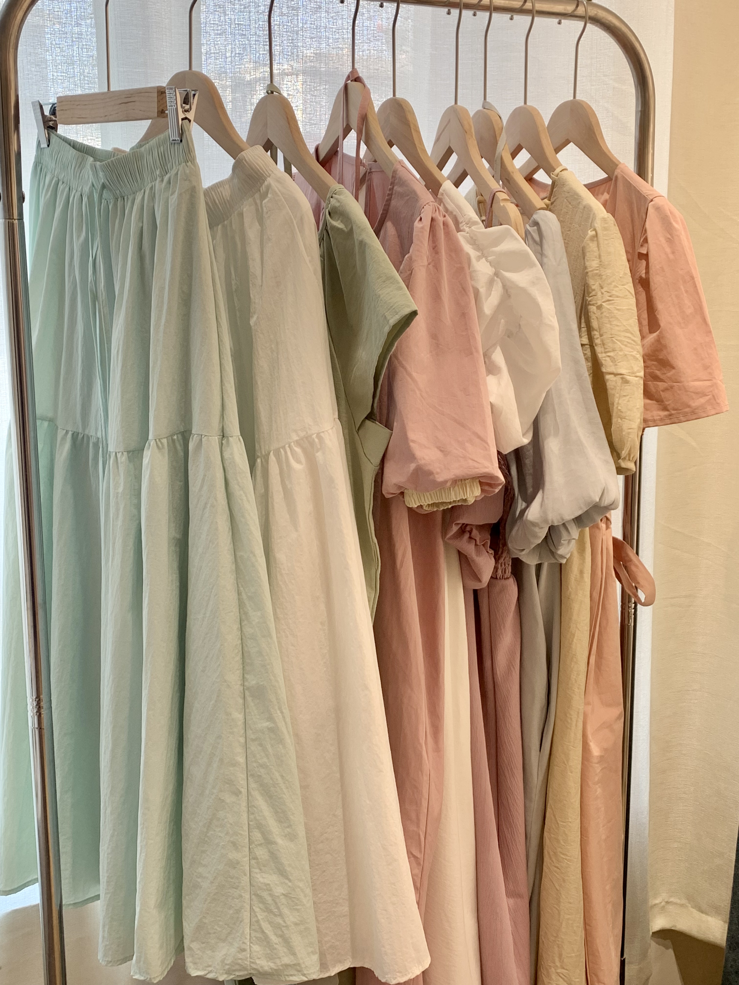 韩系辣妹女装清仓no退no换