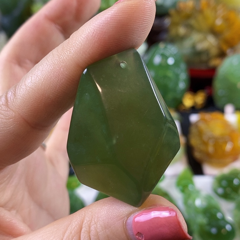 【闪购商品】岫玉挂件未镶嵌