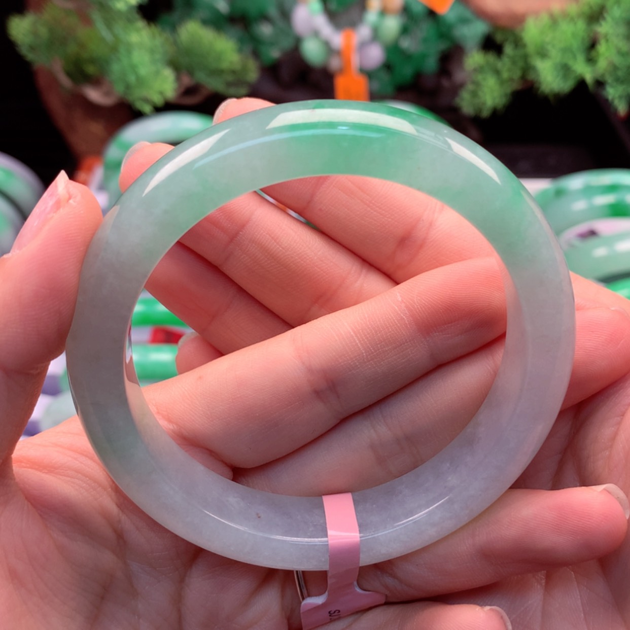 【闪购商品】翡翠手镯未镶嵌晚*定金