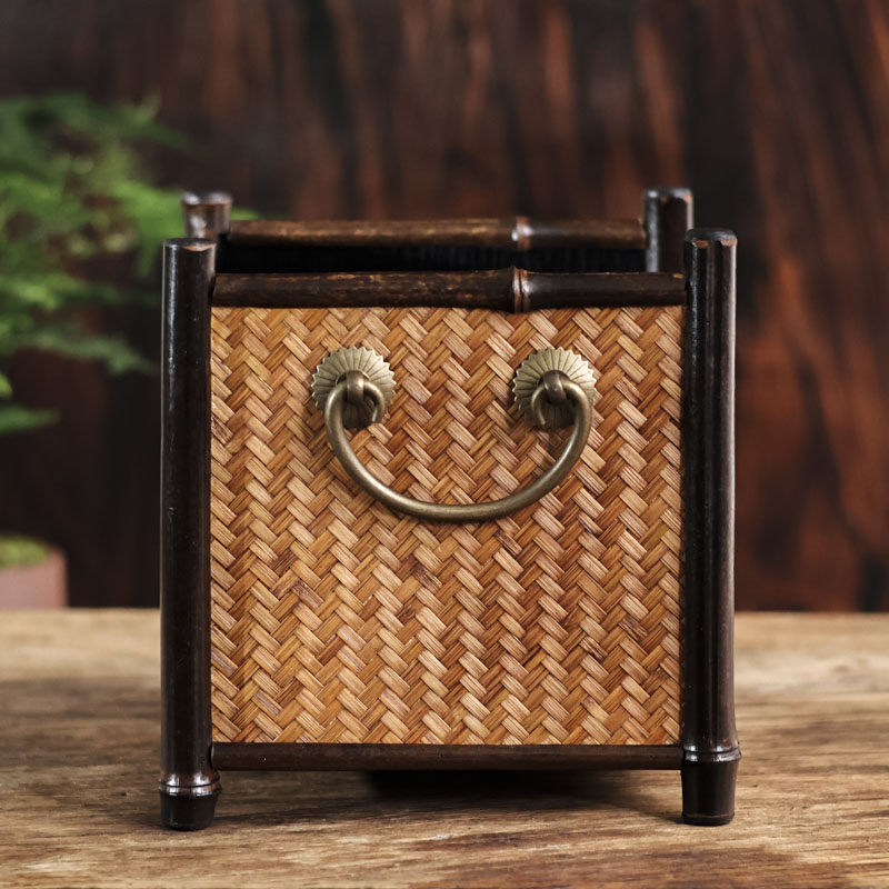 【小田甄陶】FQ07-2紫竹碳炉保护框（云南Q0440）尺寸15CM*16CM