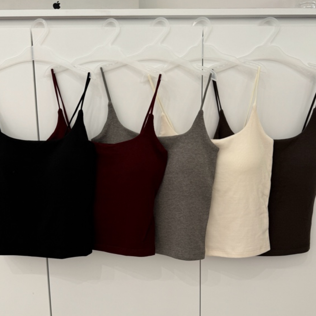 秋季新款磨毛吊带背心杯罩一体式不跑杯外穿内搭巨百搭