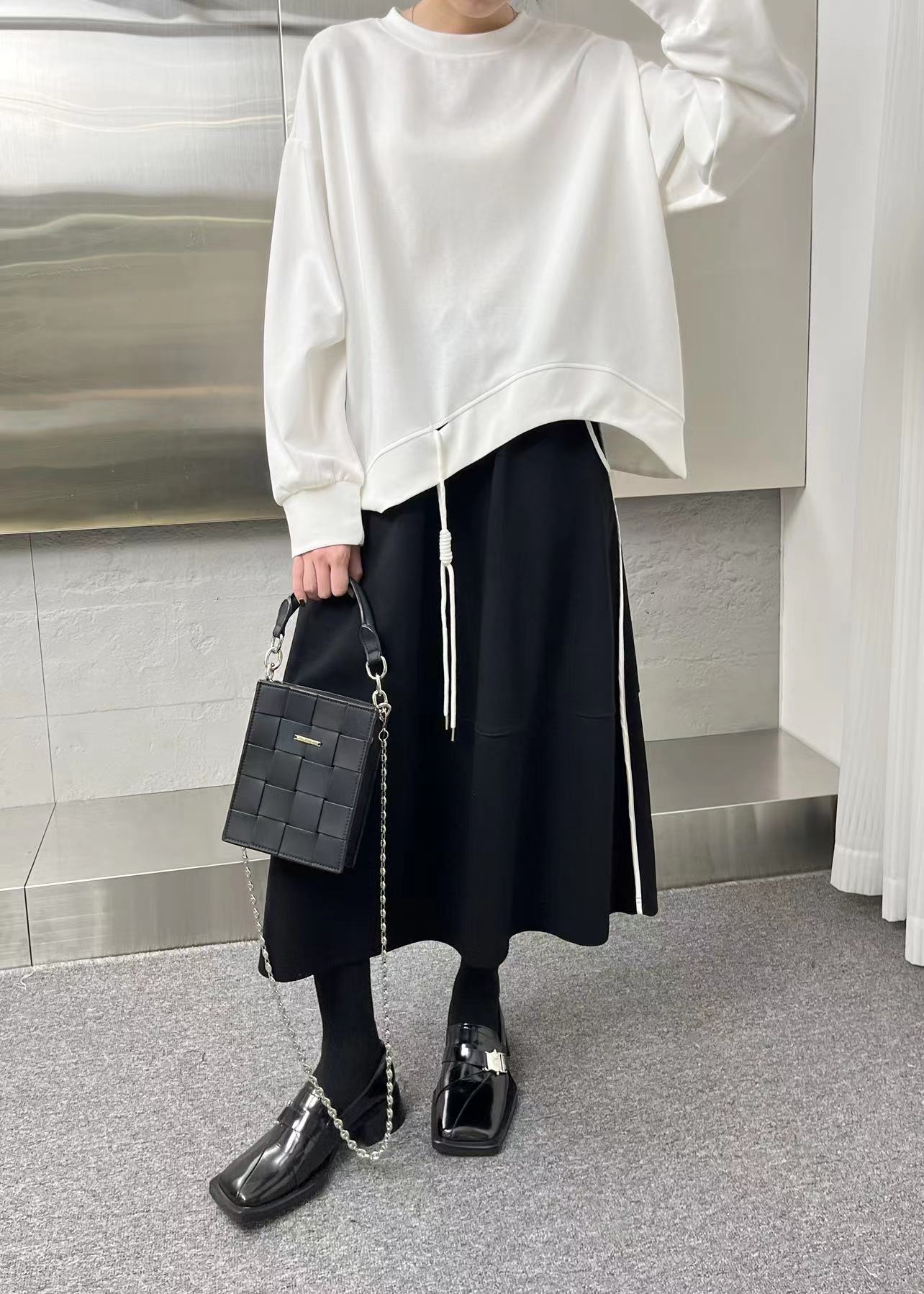 BEST家（39-119）设计师款简约风格卫衣百搭休闲宽松显瘦不挑人