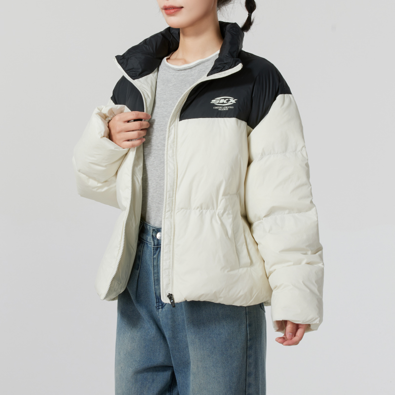 【羽绒服】斯凯奇女装冬季新款运动服上衣保暖羽绒服时尚羽绒衣外套