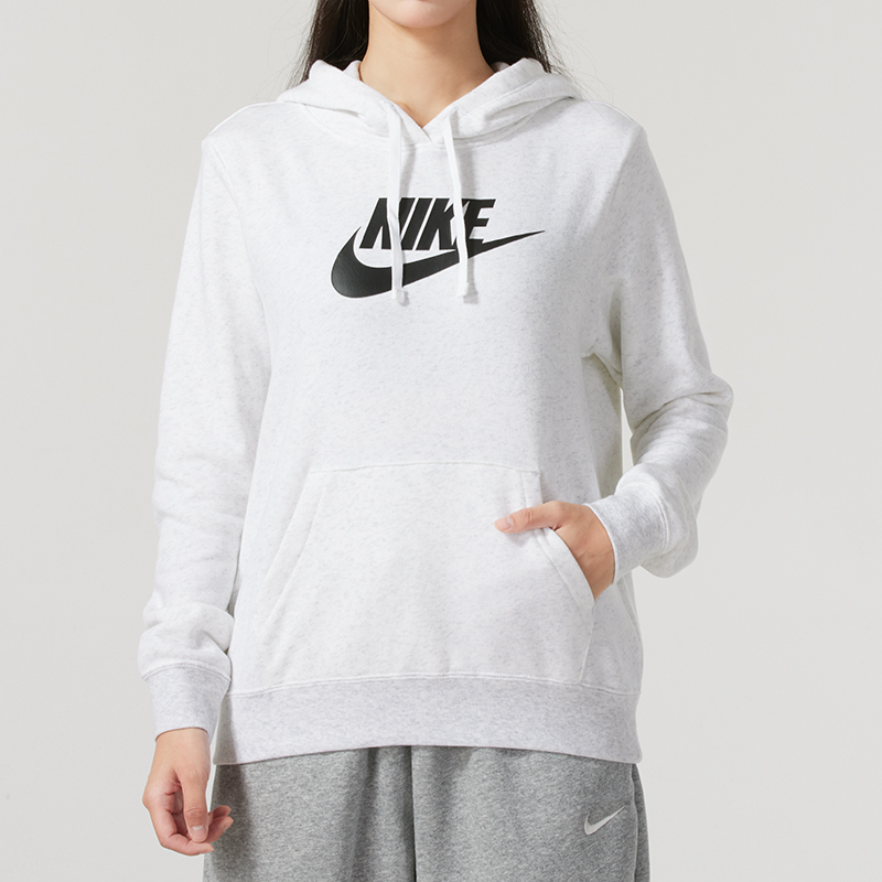 NIKE耐克卫衣女上衣春季新款运动休闲连帽健身跑步卫衣DQ5776