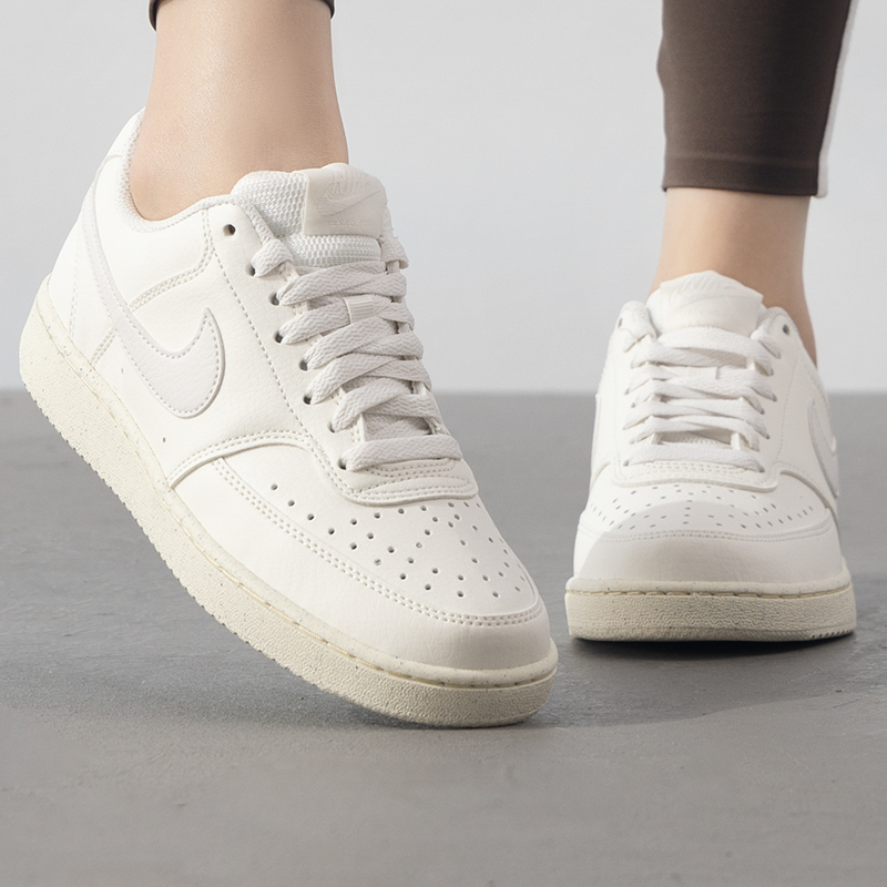 耐克女鞋2025春季新款运动鞋低帮轻便COURT板鞋时尚休闲鞋 DH3158